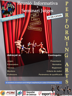 Seminari de Jutges Performing Arts i reuni informativa