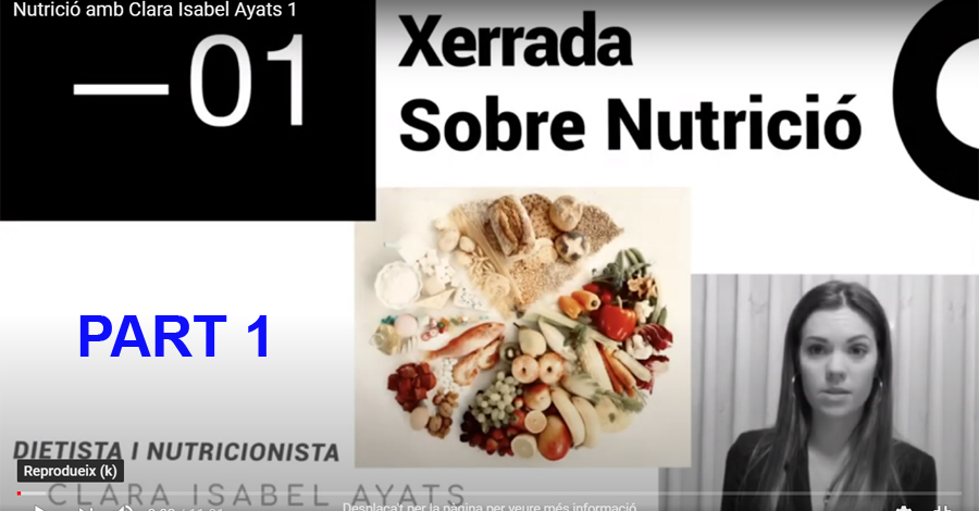 COVID-19. Recomanacions nutricionals (Part 1 de 2)