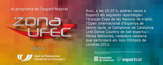 ZONA UFEC - Televisi (UCWDC Star’s Line i Campionat de Catalunya LD&CWD 2012) | Federaci Catalana de Ball Esportiu