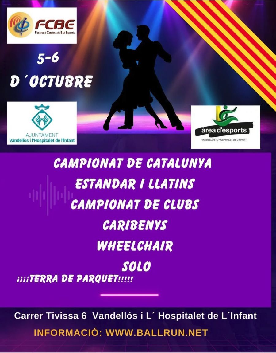 Campionats de Catalunya dEstndards i Llatins i Campionat de Catalunya de Clubs 2024 | Federaci Catalana de Ball Esportiu