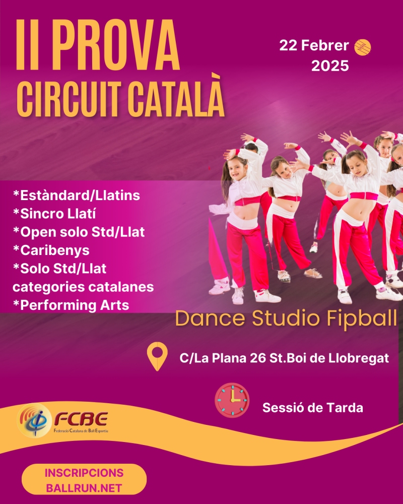 II PROVA CIRCUIT CATAL | Federaci Catalana de Ball Esportiu